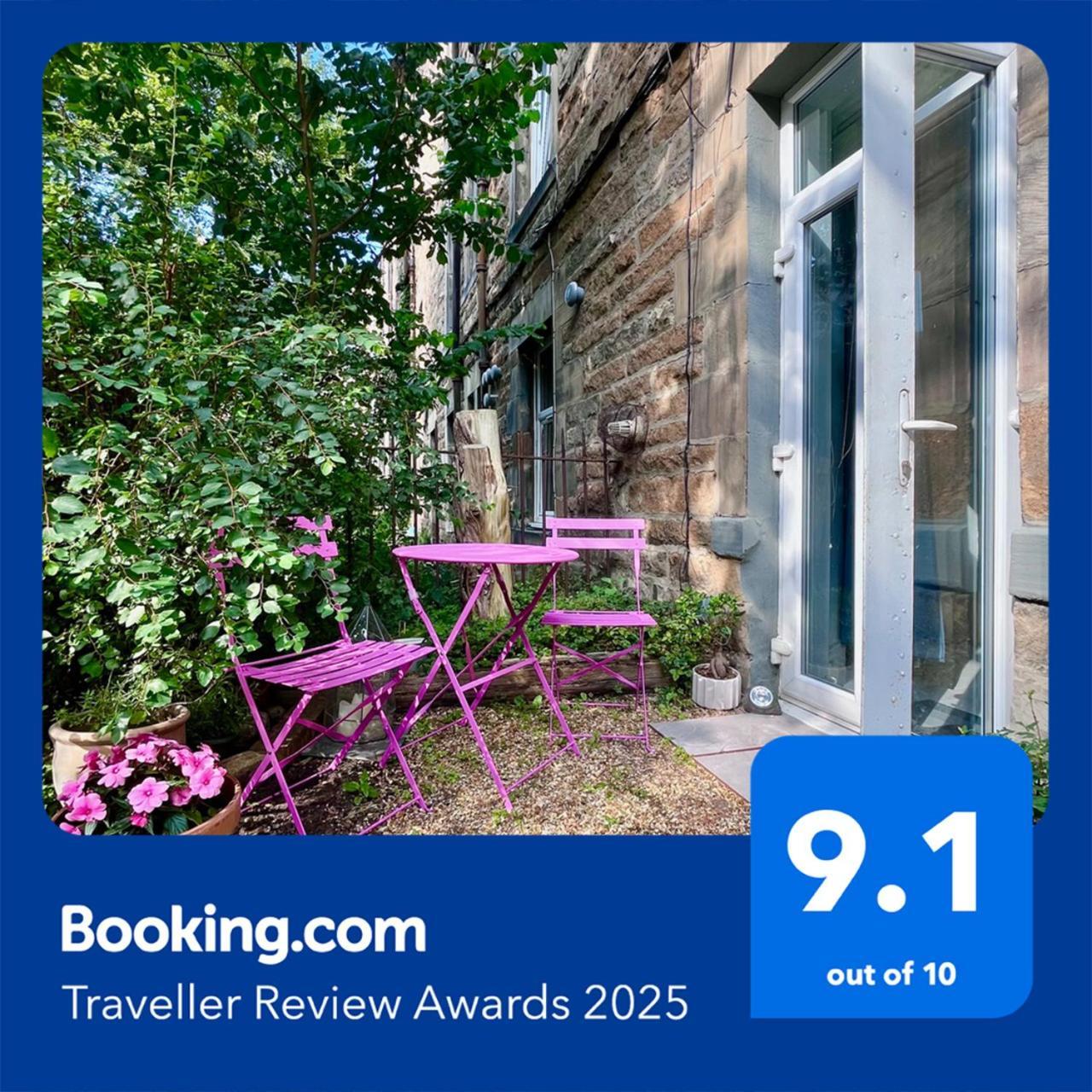 Garden Flat Apartment Edinburgh Bagian luar foto